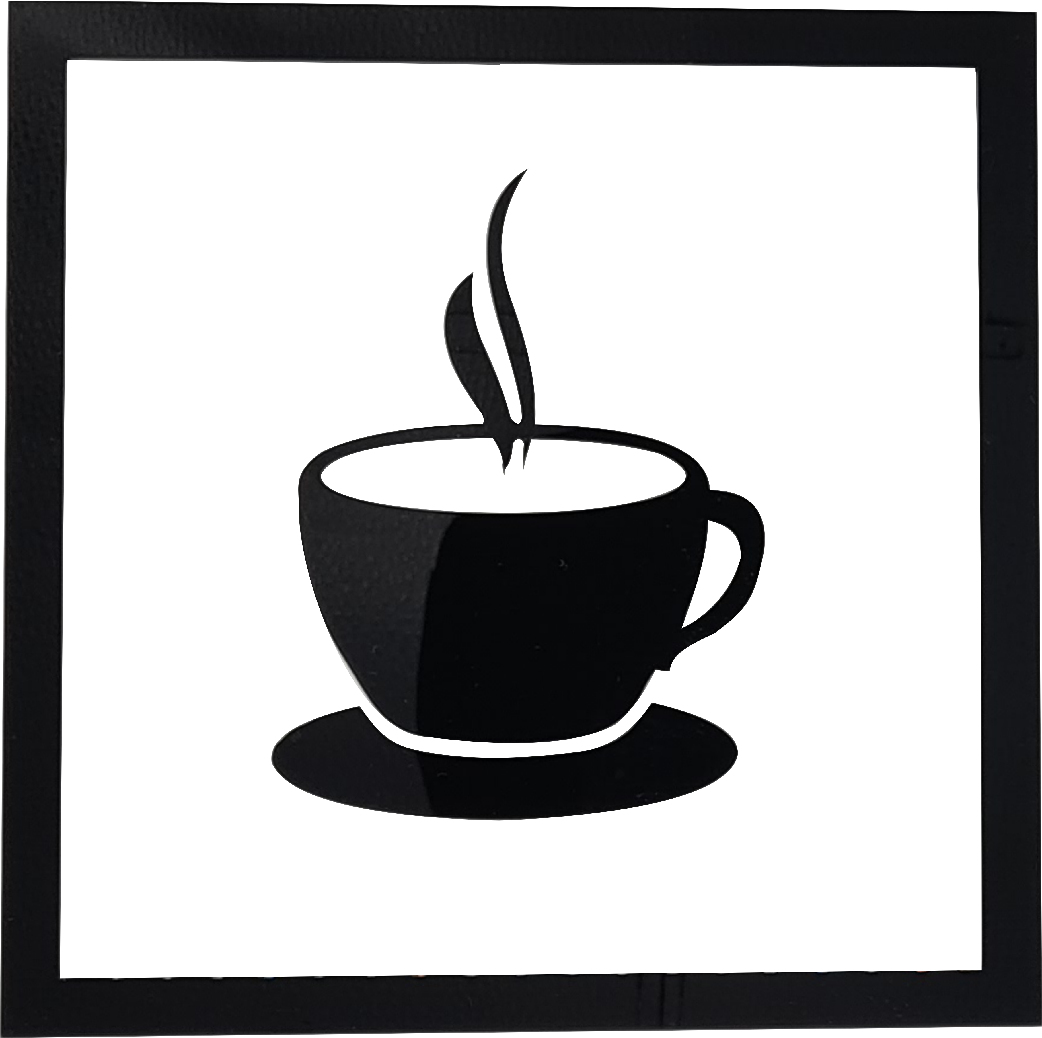 Wandbild Kaffeetasse - selbstklebend